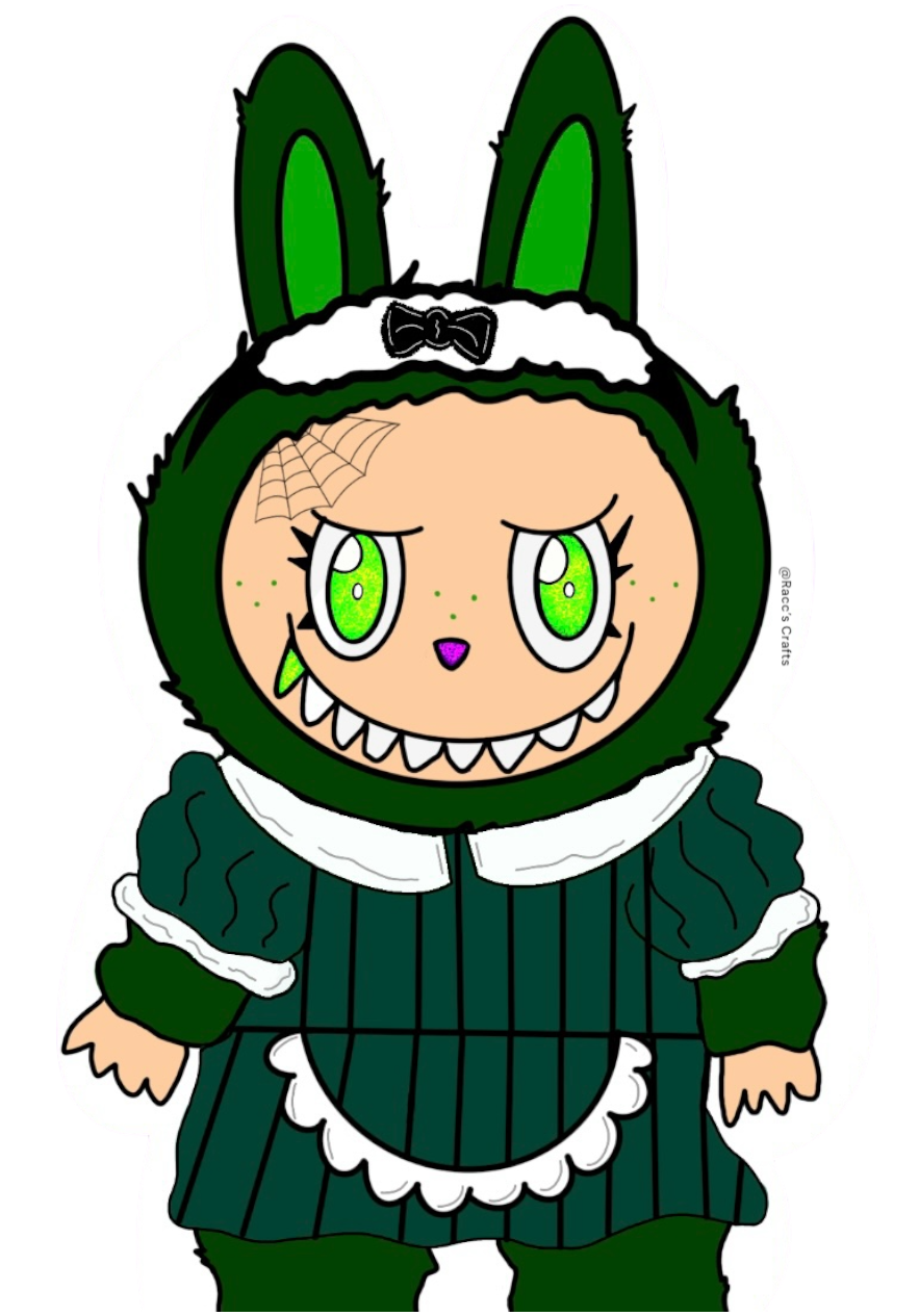 Horror Labubu Stickers