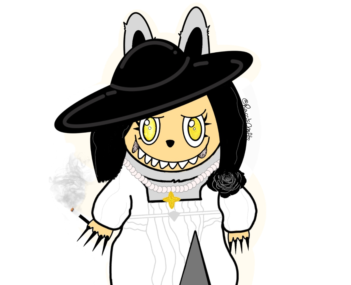 Horror Labubu Stickers