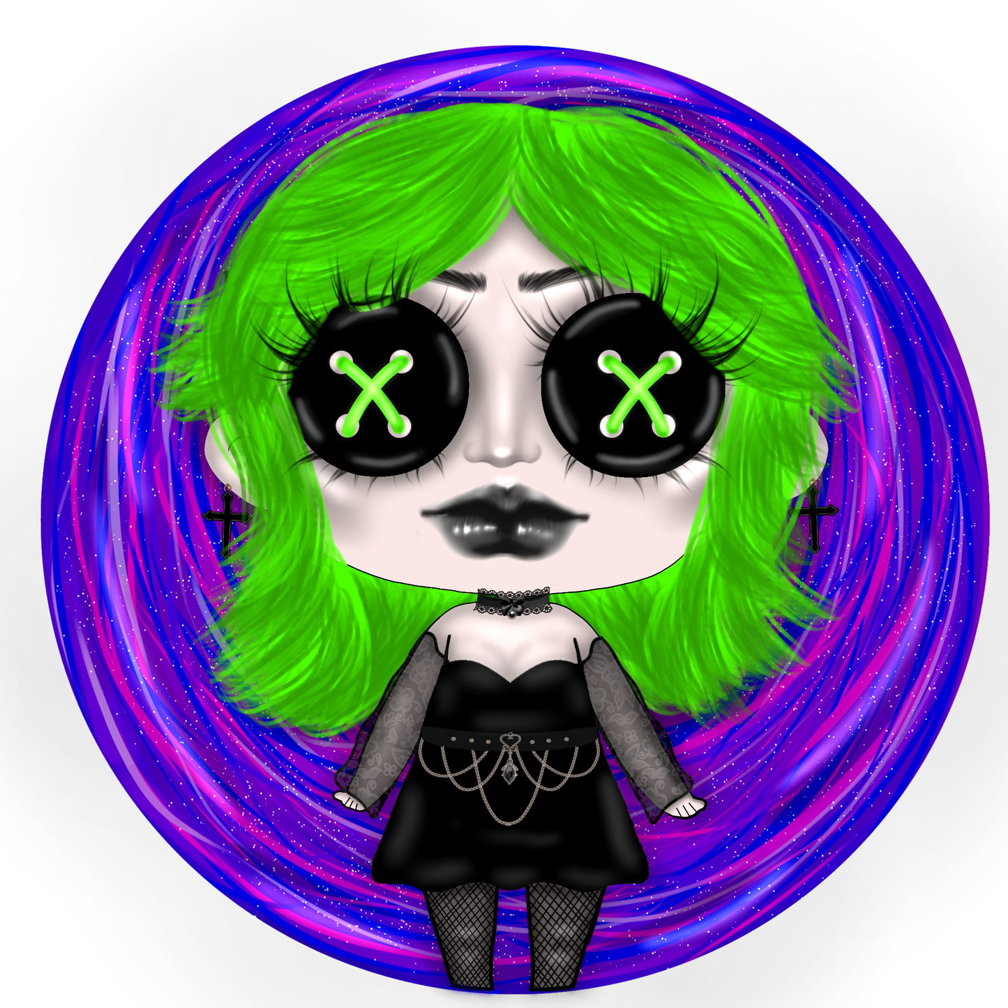 Custom Coraline Profile Picture