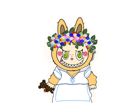 Horror Labubu Stickers